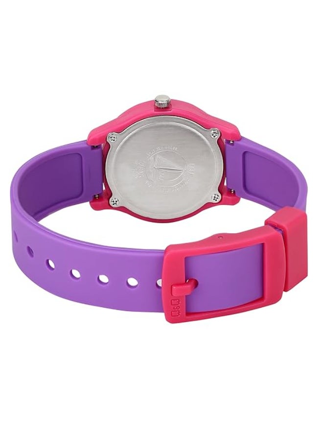 Q&Q - Girls' Rubber Analog Watch Vs59J003Y - Image 1