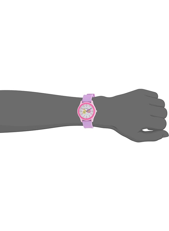 Q&Q - Girls' Rubber Analog Watch Vs59J004Y - Image 1