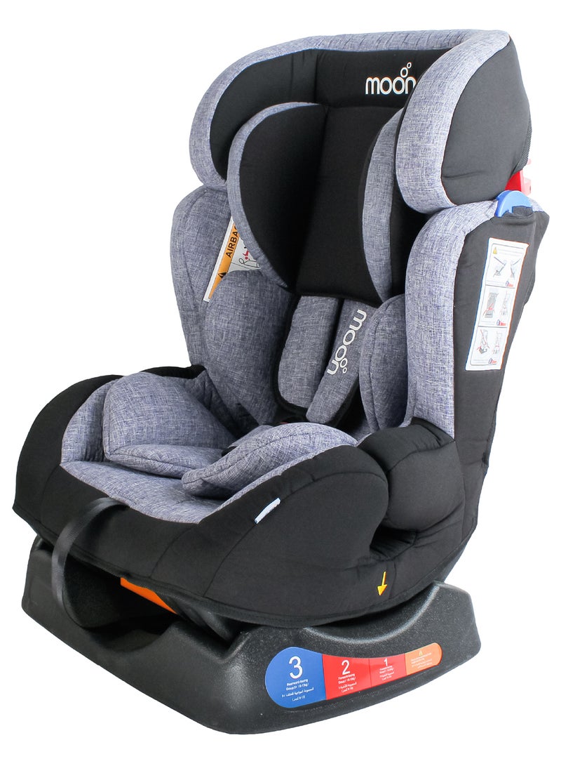 Moon Hefty Baby Car Seat Baby Group(0,1,2), Violet Black  - Image 1