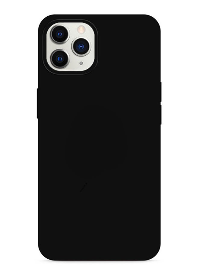 MARGOUN - Silicone Cover Case for iphone 12 Pro Max Black - Image 1