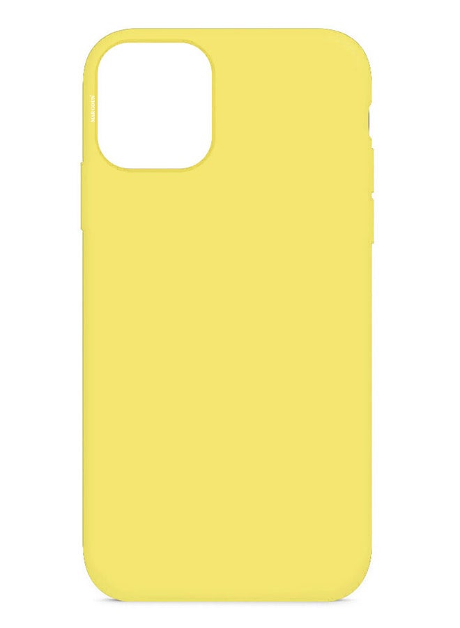 MARGOUN Silicone Cover Case for iphone 12 Pro Max Yellow - Image 4