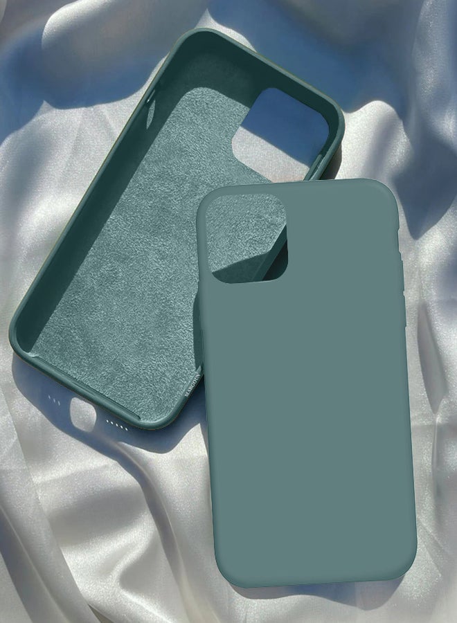 Silicone Cover Case for iphone 12 Pro Cactus Green Cactus Green