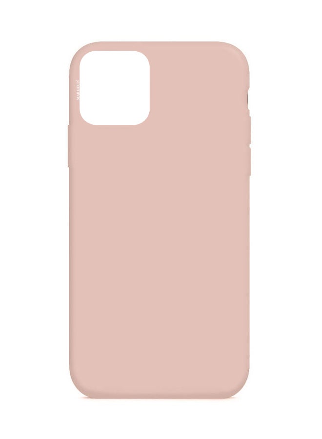 MARGOUN Silicone Cover Case for iphone 12 Pro Pink Sand - Image 1