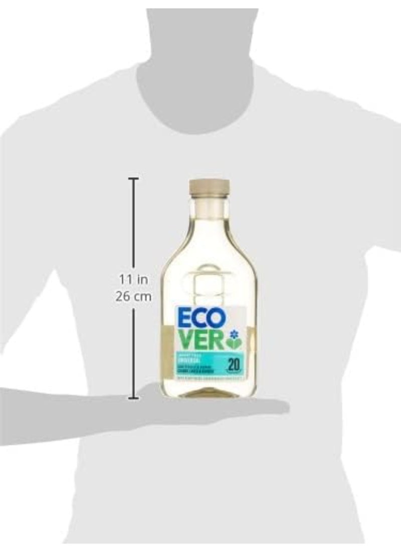 ecover Laundry Liquid Universal 20 Washes Clear 1Liters - Image 4