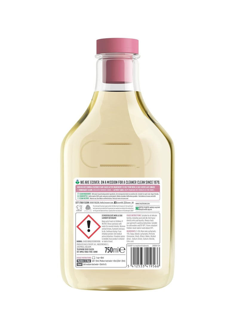 ecover Delicate 16 Washes Clear 750ml - Image 2