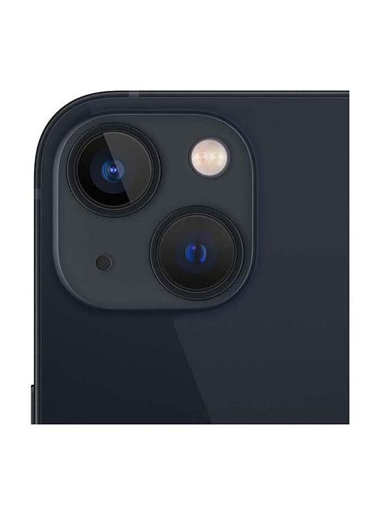 ابل  آيفون 13 بذاكرة تخزين داخلية 128 جيجابايت يدعم تقنية 5G مع تطبيق فيس تايم - إصدار الإمارات العربية المتحدة - بلون سماء الليل - Image 4
