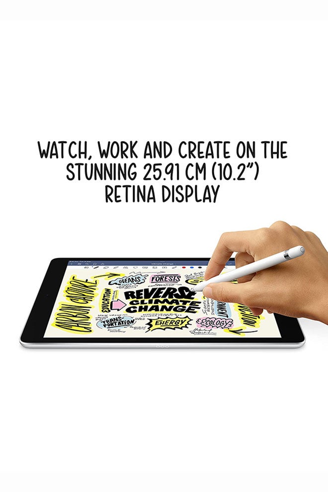 Apple iPad 2021 (9th Generation) 10.2-Inch 64GB WiFi 4G LTE Space Gray With Facetime - Middle East Version - Image 4