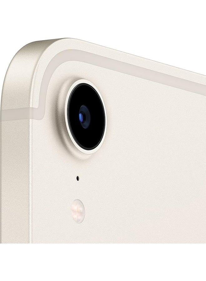 iPad Mini 2021 (6th Generation) 8.3-Inch, 256GB, WiFi, Starlight With Facetime - Middle East Version