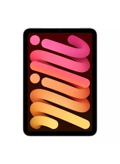 أبل آيباد ميني 2021 (الجيل السادس) مقاس 8.3 بوصة وسعة 256 جيجابايت ويدعم تقنية WiFi 5G باللون الوردي مع تطبيق فيس تايم - إصدار الشرق الأوسط  - Image 2