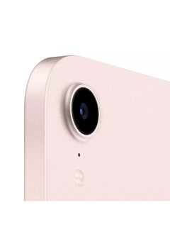 أبل آيباد ميني 2021 (الجيل السادس) مقاس 8.3 بوصة وسعة 256 جيجابايت ويدعم تقنية WiFi 5G باللون الوردي مع تطبيق فيس تايم - إصدار الشرق الأوسط  - Image 4