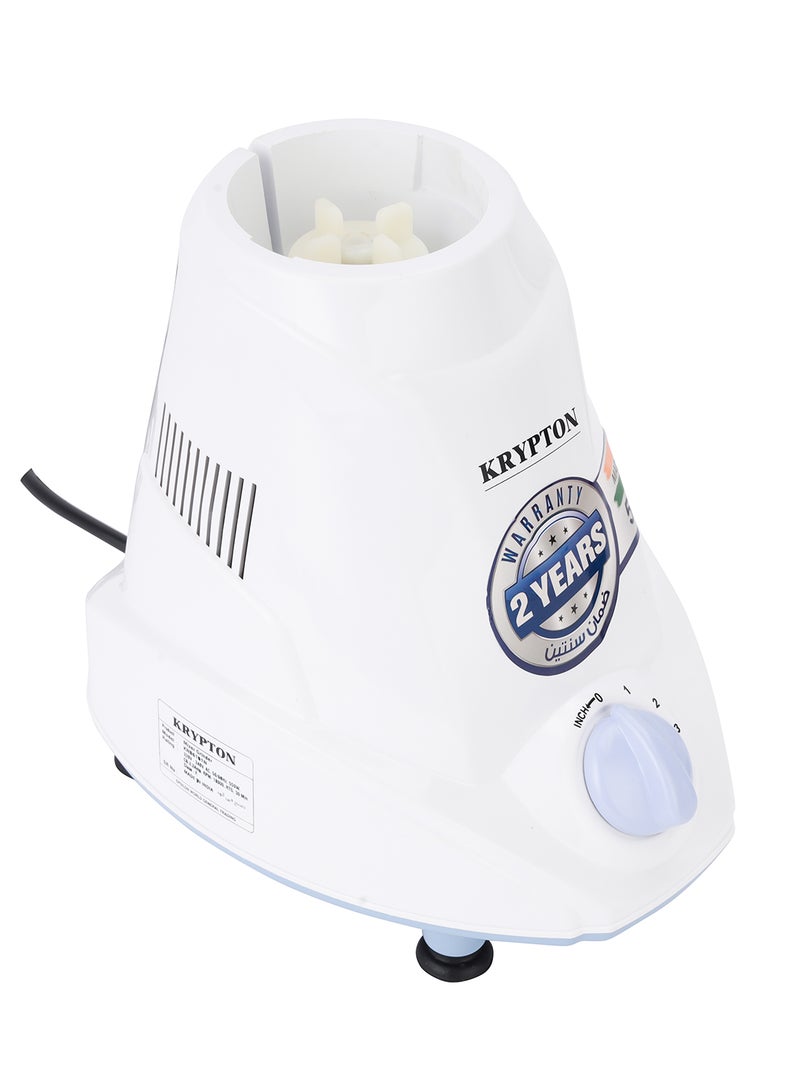 KRYPTON 2-IN-1 Mixer Grinder- 550W Powerful Copper Motor with Stainless Steel Jars and Blade| Perfect for Making Smoothies, Milkshakes, Grinding Nuts, Spices, Etc| 2 Jars with 3 Speed Control| 2 Years Warranty 550 W KNB6191N Multicolour - Image 5