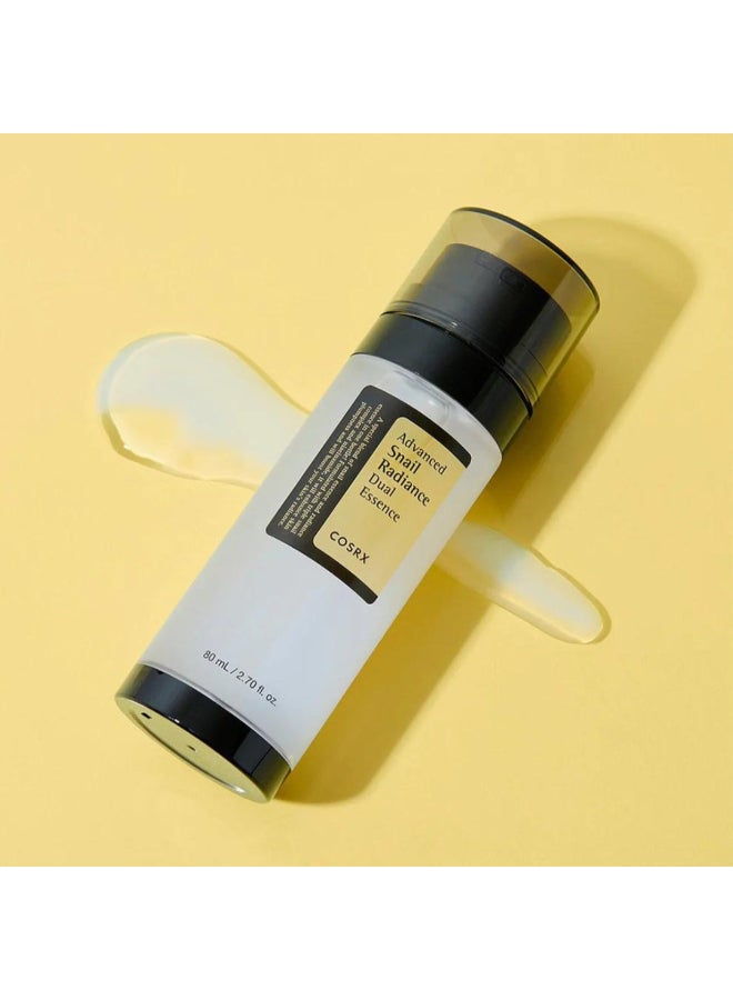 Cosrx - Advanced Snail Radiance Dual Essence 80 Ml Packaging May Vary 80ml - Image 1