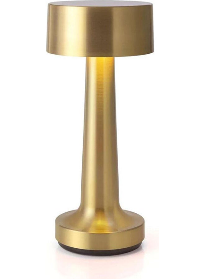 إيست ليدي - مصباح طاولة LED مزود بمستشعر يعمل باللمس ذهبي 23x9سم - Image 1