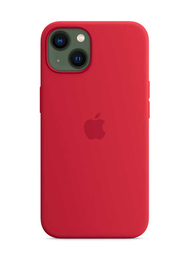 Apple iPhone 13 Silicone Case with MagSafe Product (Red) - Image 4