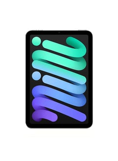 أبل جهاز آي باد ميني 2021 (الجيل السادس) بشاشة مقاس 8.3 بوصة وذاكرة داخلية سعة 256 جيجابايت ويدعم تقنية الواي فاي مع تطبيق فيس تايم بلون رمادي فلكي - إصدار الشرق الأوسط  - Image 2