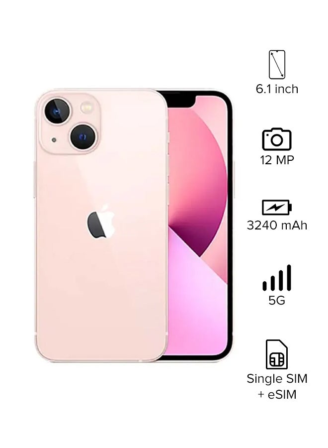 Apple iPhone 13 512GB Pink 5G With FaceTime - KSA Version - Image 1