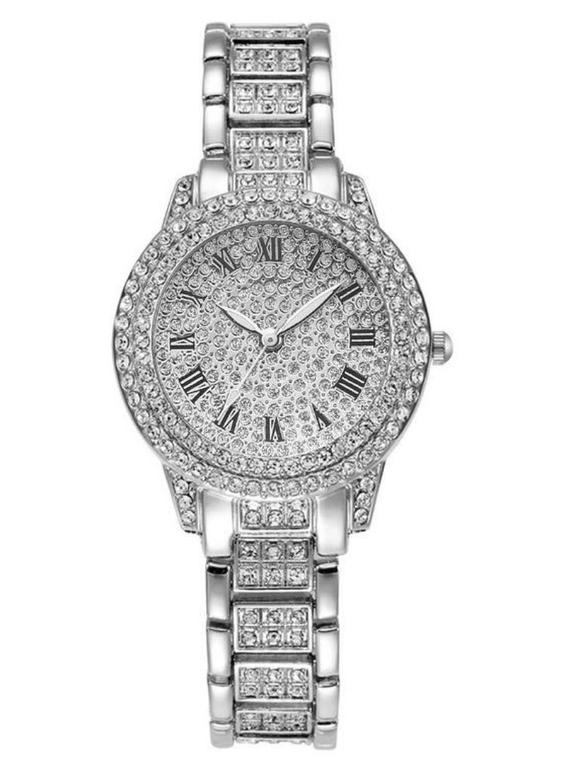 Women's Luxurious Bling Full Crystal Decorated Watch XR72208 - Image 1