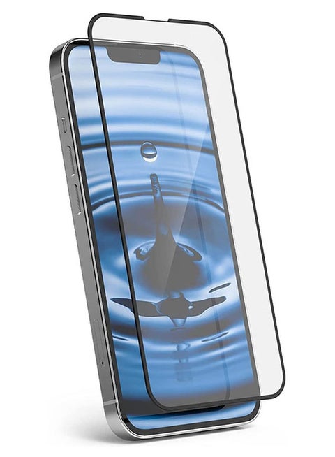 Full Cover Glass Screen Protector For iPhone 14/13/13 Pro 6.1-inch Black