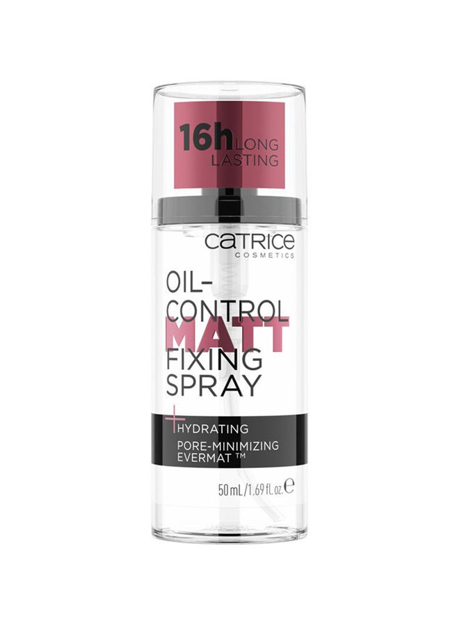 Catrice - Oil-Control Matt Fixing Spray Transparent 50 ml Transparent - Image 1
