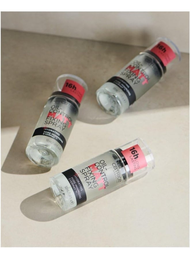 Catrice Oil-Control Matt Fixing Spray Transparent 50 ml Transparent - Image 5