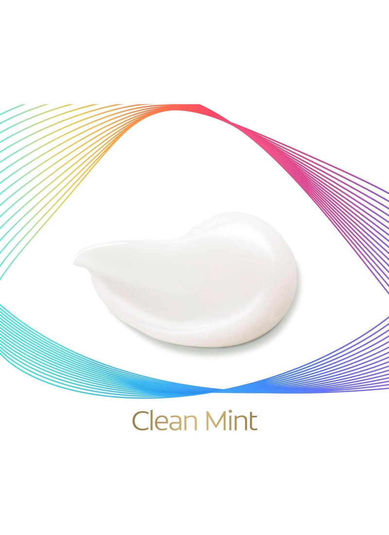 Colgate - Total Clean Mint Toothpaste 12 Hour Protection White 3x75ml - Image 1