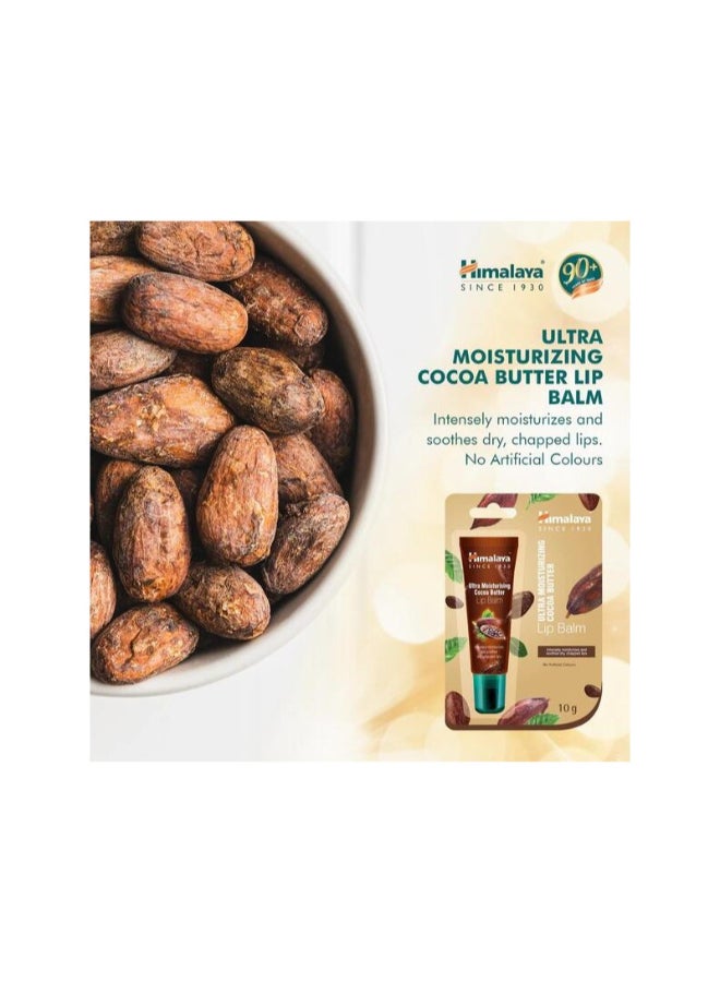 Himalaya - Ultra Moisturizing Cocoa Butter Lip Balm Multicolour 10grams - Image 1