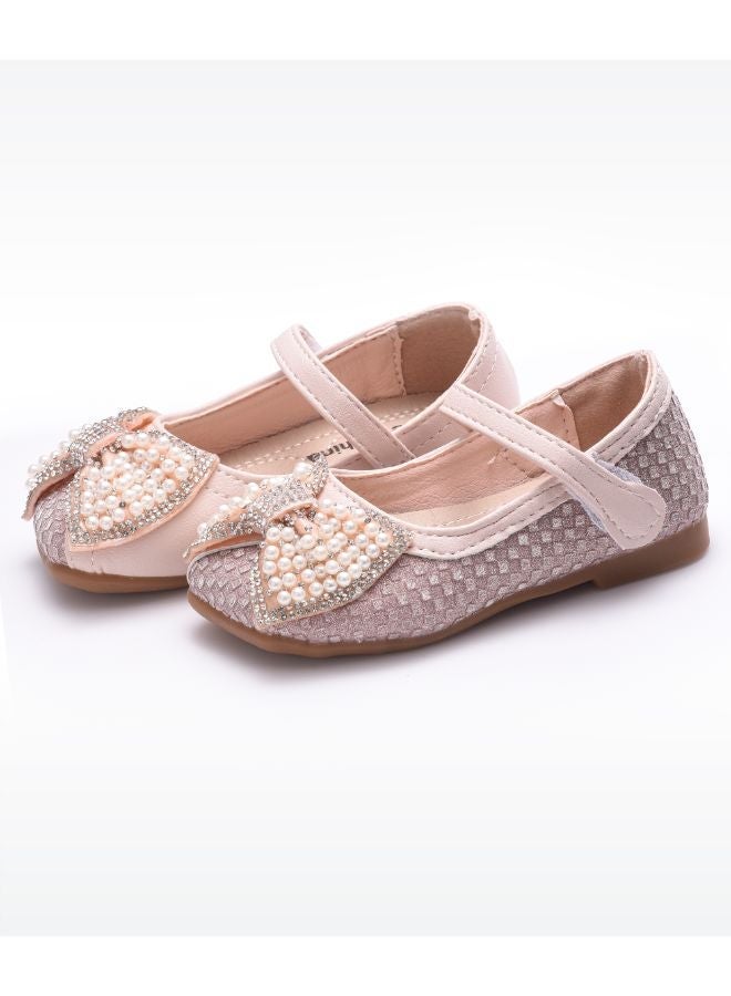 بيبي كلو حذاء باليرينا مزين بعقدة فيونكة للمناسبات - Image 3