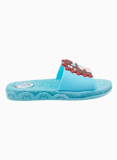 Non-Slip Summer Beach Slides Arctic Blue