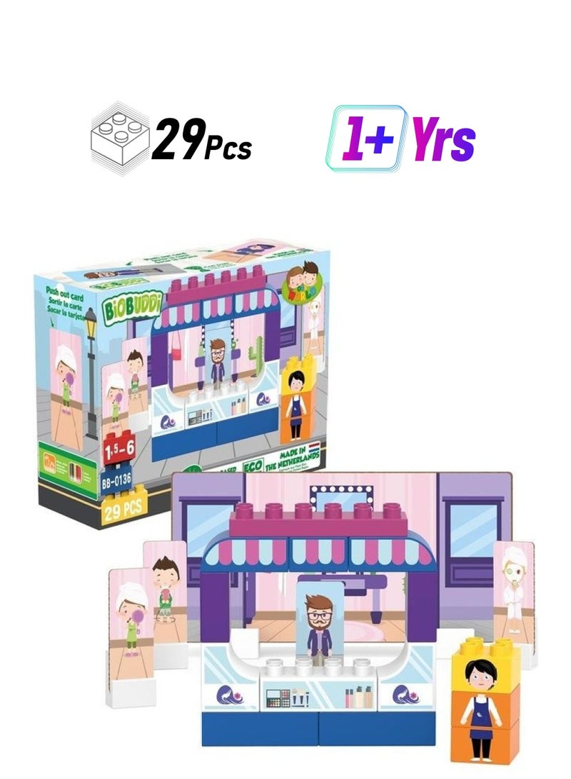 BioBUDDi BB-0136 29-Piece Boutique Building Toy for Kids 29 1+ Years - Image 1