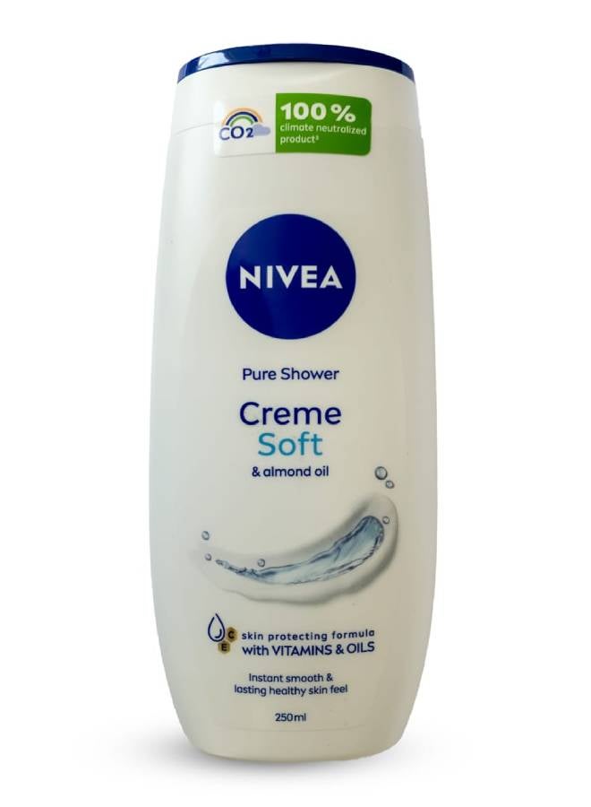 Nivea - Soft Shower Cream White 250ml - Image 1