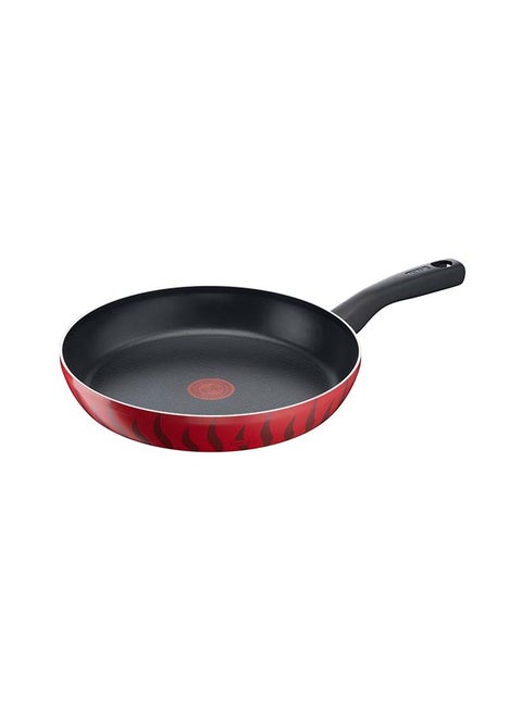 TEFAL Frying Pan | G6 Tempo Flame 26 Cm Frypan | Non-stick with Thermo Spot| Red | Aluminium | 2 Years Warranty | C3040583 Red 26cm