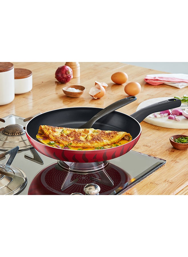 TEFAL Frying Pan | G6 Tempo Flame 30 Cm Frypan | Non-stick with Thermo Spot| Red | Aluminium | 2 Years Warranty | C3040783 Red 30cm - pnsku/N50950351A/45/_/1739712630/88c442b5-820a-4003-8e27-e2de844910f8