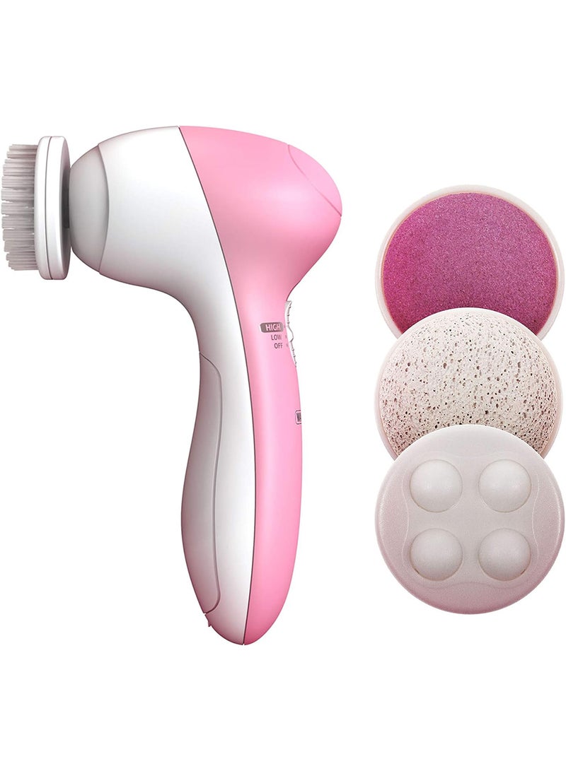 وال فرشاة تنظيف بيور كونفيدنس 4 في 1 وردي - Image 1