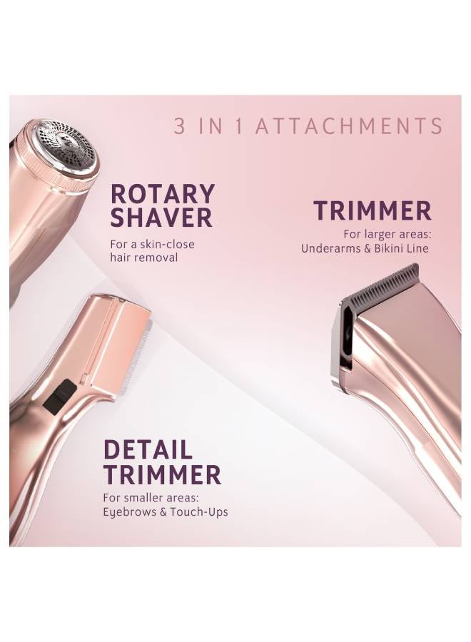 WAHL Pure Confidence Face & Body Hair Remover Rose Gold  - Image 4