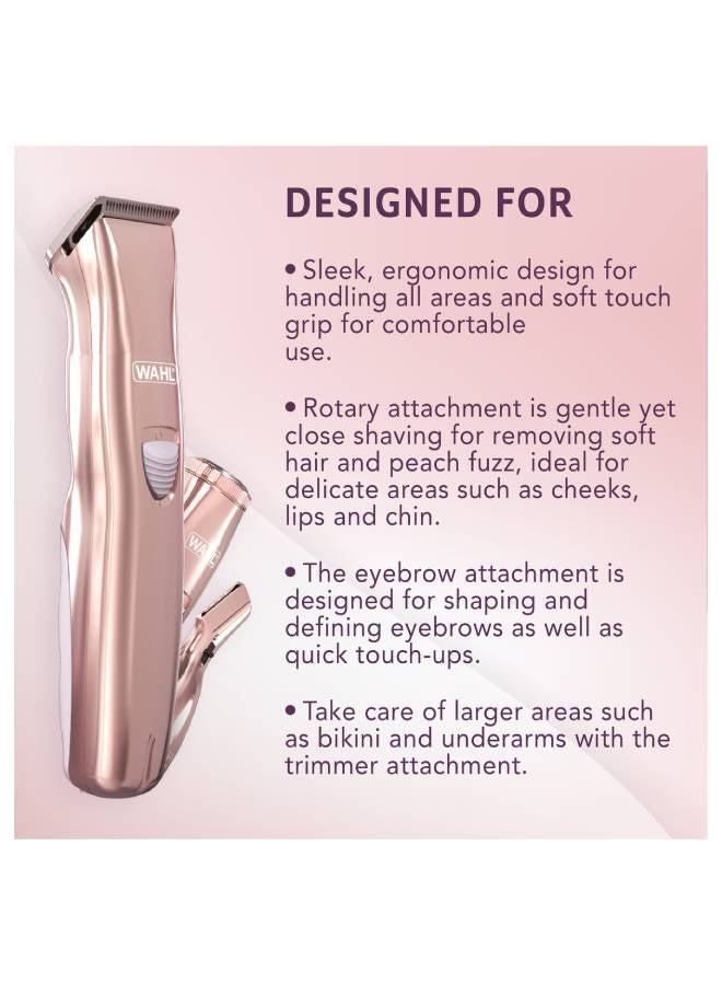 WAHL Pure Confidence Face & Body Hair Remover Rose Gold  - Image 5