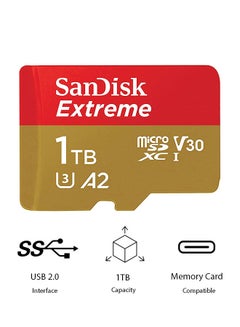 Extreme microSDXC UHS-I Card 1 TB - pnsku/N50952082A/45/_/1736584626/f7cfc7c1-0cdc-4fd6-9e93-ca66334b6de9