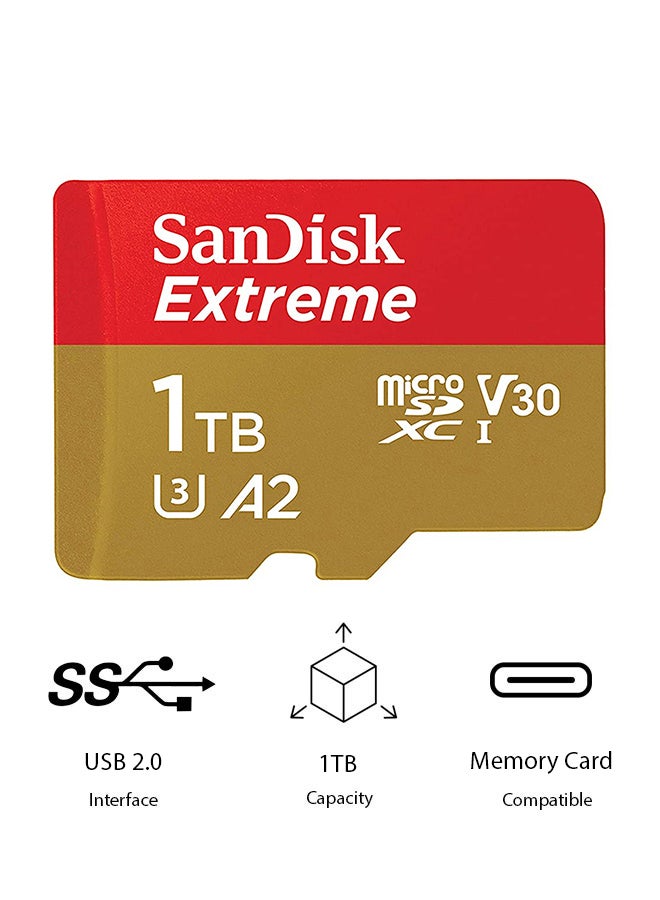 Sandisk Extreme microSDXC UHS-I Card 1 TB  - Image 1