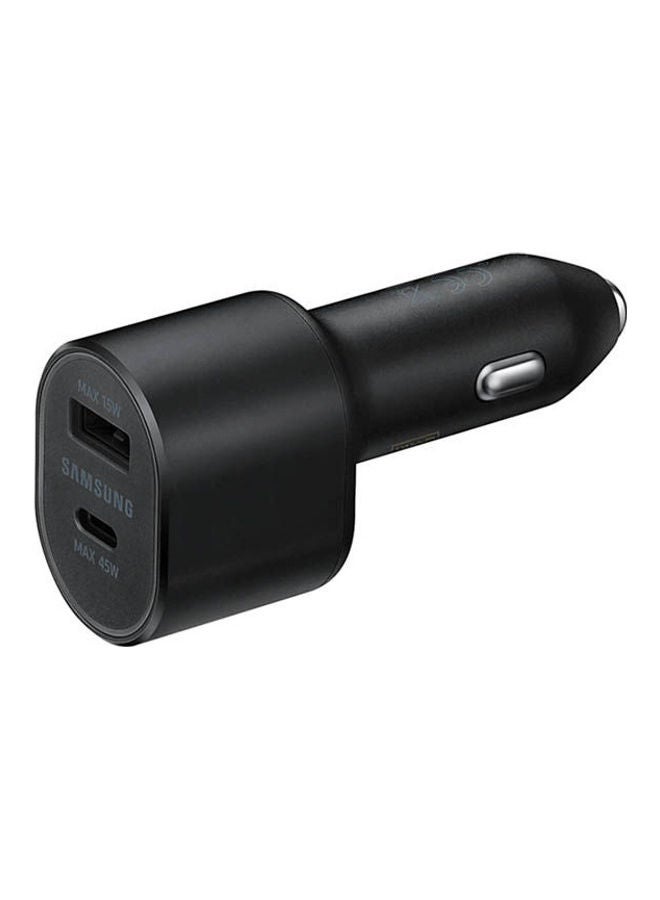 Samsung Official Car Charger Duo - 45W + 15W Fast Charging - Image 1