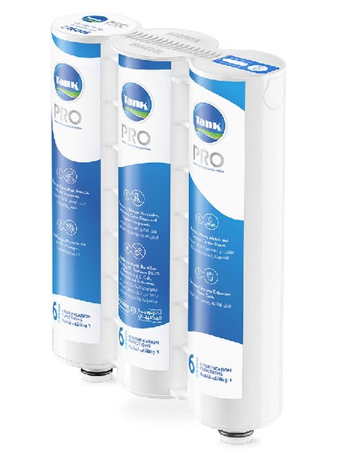 Tank PRO Cartridge - 6 Purification Compressed Functions with BACTBAN Technology 20 x 25 x 25 cm White 20 x 25 x 25 cmgrams