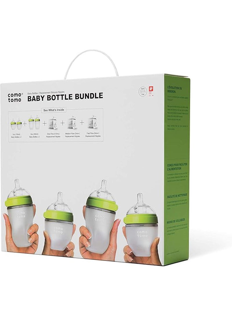 Baby Feeding Bottle Bundle - Green - pnsku/N50963926A/45/_/1724247265/55046b4b-1539-4d14-af3b-a855e8fa1a64