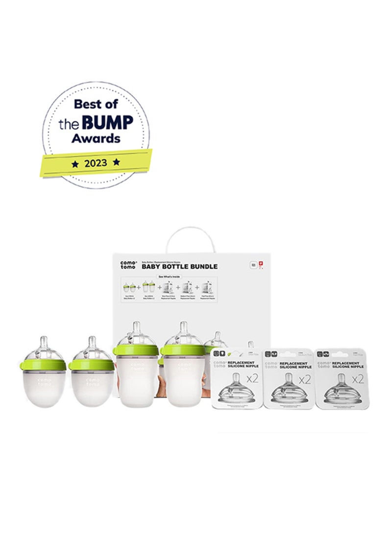 Baby Feeding Bottle Bundle - Green - pnsku/N50963926A/45/_/1724247268/5608ac99-522a-4b5d-8e07-02641d89ccb5