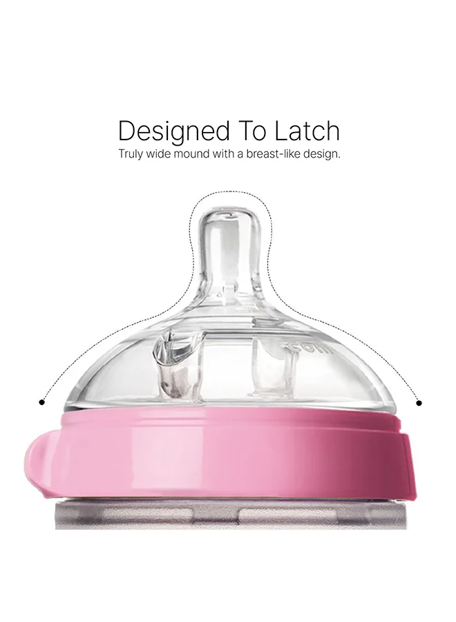comotomo Baby Feeding Bottle Bundle Pink