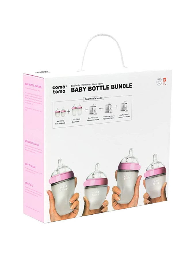 Baby Feeding Bottle Bundle Pink - pnsku/N50963927A/45/_/1715598796/3067dc1b-e93e-4dfd-be4f-d0d63ad2853e