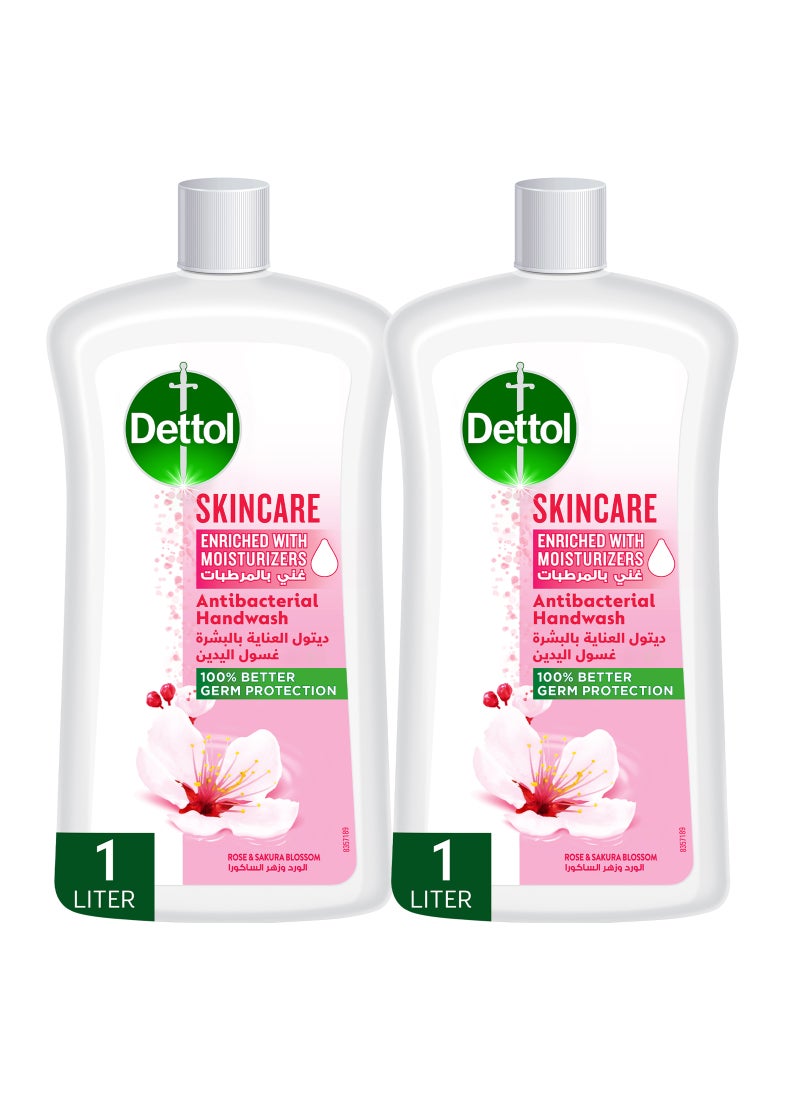 Dettol Liquid Handwash Pack Of 2 1Liters - Image 1