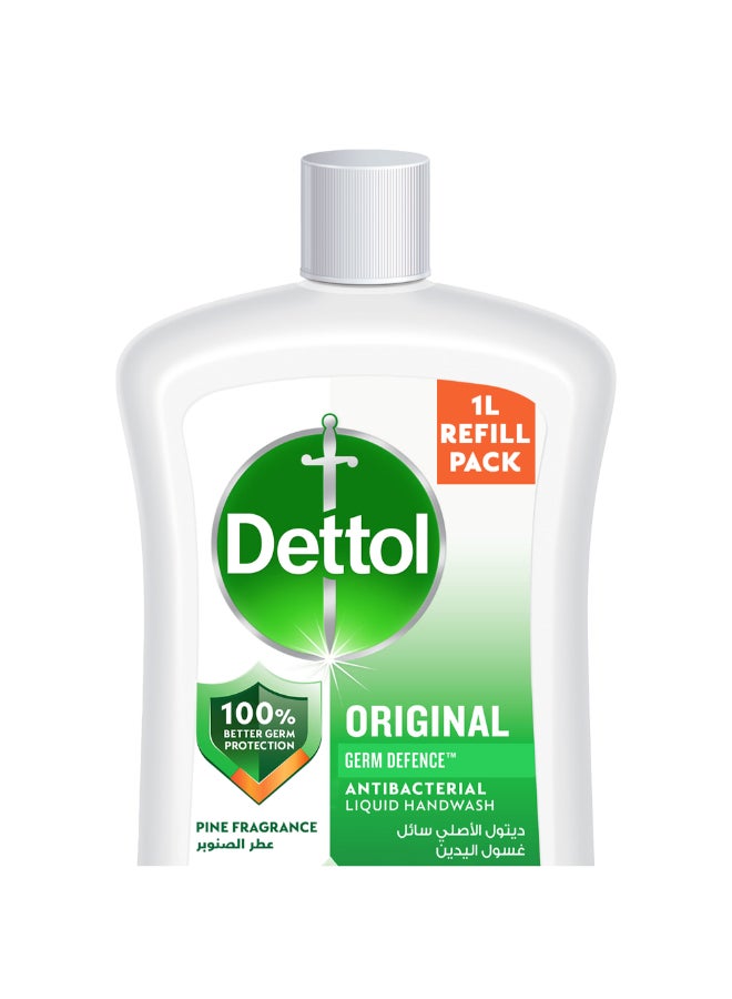 Dettol Pine Fragrance Handwash Pack Of 2 1Liters  - Image 3