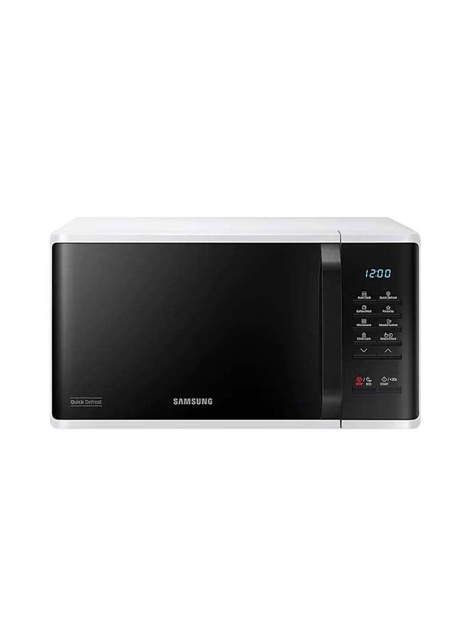 Samsung Solo Microwave Oven With Quick Defrost 23 L 800 W MS23K3513AW White - Image 1