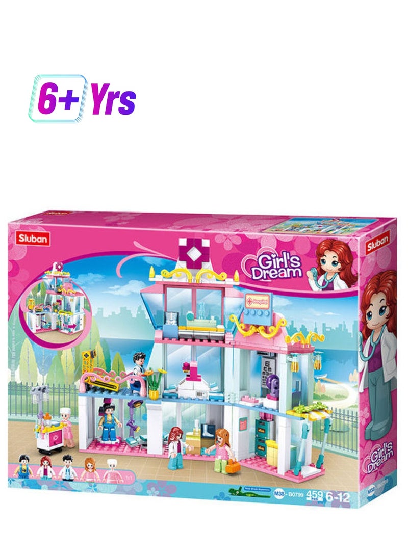سلوبان مجموعة بناء المستشفى من مجموعة جيرلز دريم M38-B0799 62 أكبر من 6 سنوات