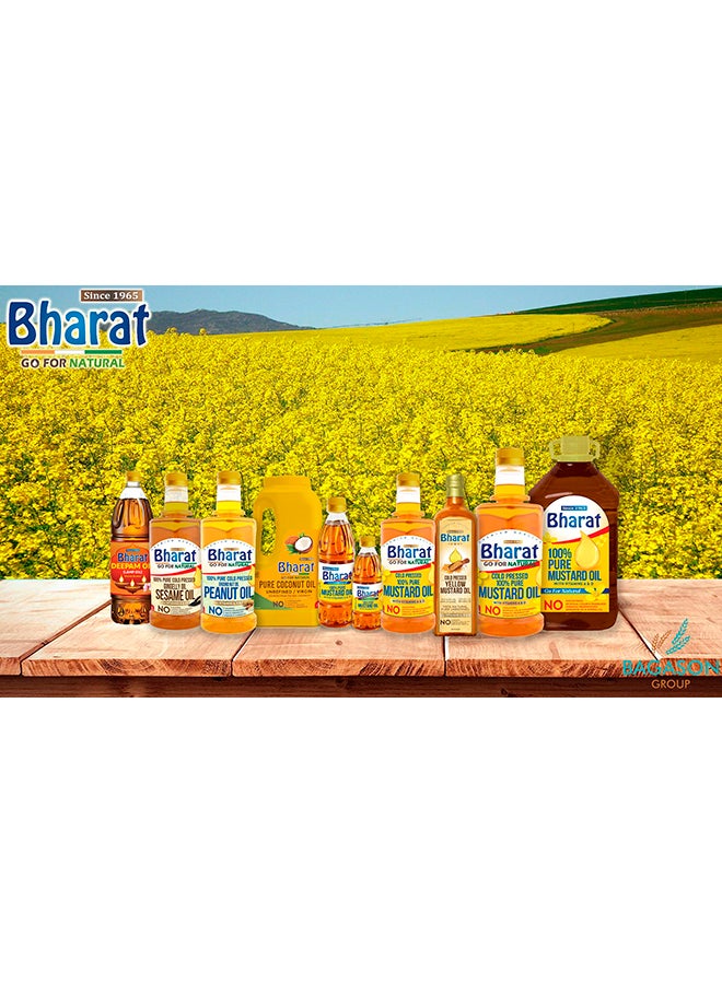 بهارات زيت فول سوداني طبيعي معصور على البارد 1لترات - Image 5