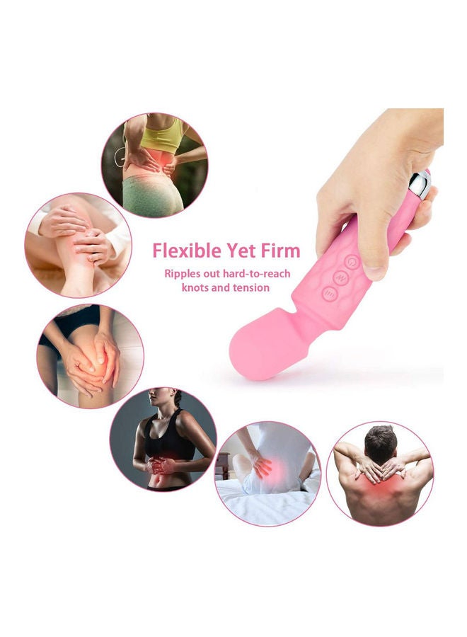 عربست عصا تدليك الجسم قابلة لإعادة الشحن بمنفذ USB - Image 4