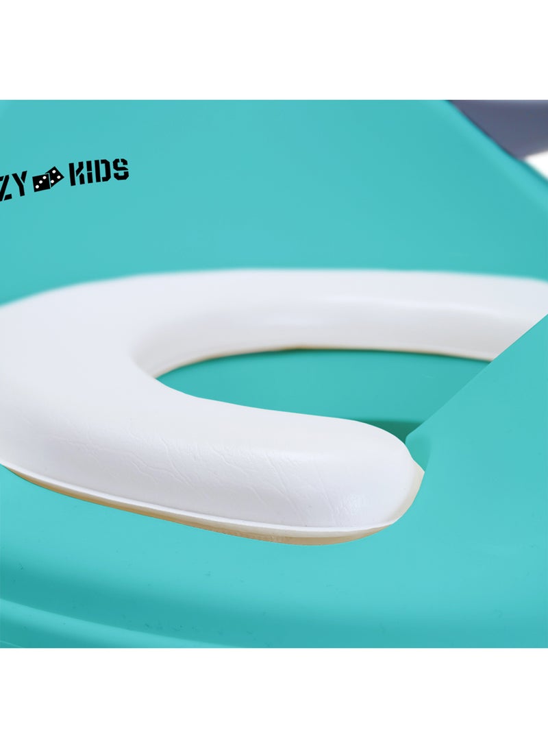 Eazy Kids Potty Trainer Cushioned Seat Green  - Image 4